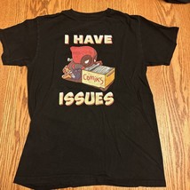 Marvel Shirt Unisex Adult Deadpool I Have Issues T Shirt Medium - $10.00