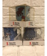 Vintage Lot Of 3 Save the Children By Centrum Coffee Mug Cups  New Old S... - $537.10 MXN