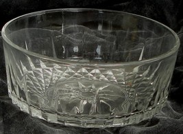 Nice Vintage Arcoroc Pressed Glass Bowl, France, Very Pretty Pattern - £13.44 GBP