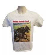 Goshen Historic The Worlds Oldest Harness Track Adult Small White TShirt - €16,98 EUR