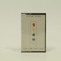 Elton John Too Low For Zero Cassette Tape - £2.90 GBP