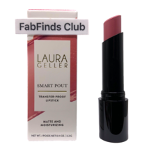 Laura Geller Smart Pout Transfer-Proof Lipstick *Wise/Light Pink* Matte - £11.75 GBP