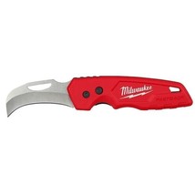 Milwaukee FASTBACK Stainless Steel Hawkbill Folding Knife with 2.45 in. ... - £12.08 GBP