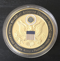 Challenges Coin Us Army 101 St Airborne Screening Eagles - £11.05 GBP