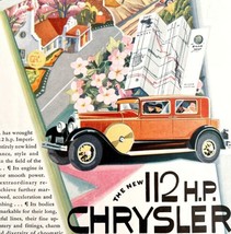 Chrysler Imperial 80 Roadster 1928 Advertisement Automobilia Lithograph HM1C - £31.87 GBP