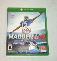 Madden NFL 16 Game For Xbox One Football Very Good - $13.50 CAD
