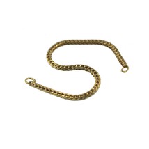 Trollbeads Original Foxtail 25220 Bracelet Gold 7.9 (6.9 actual) inch - £681.98 GBP