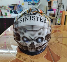 SINISTER CUSTOM AIRBRUSHED MOTORRADHELM - $323.52