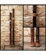 Smoked Bamboo Xiao Flute, 8 Holes, Lacquer Inside, Concert Standard Frequency C4 - $100.00