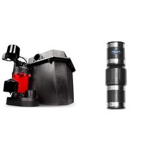 Red Lion RL-SPS33 1/3 HP, 115-Volt, 3200 GPH Under-Sink Sump Pump System... - $196.82