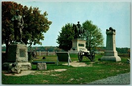 General Buford &amp; Reynolds Gettysburg Pennsylvania PA UNP Chrome Postcard G10 - £2.30 GBP