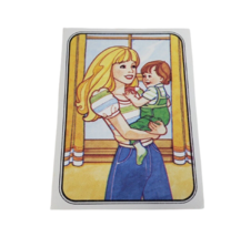 VINTAGE 1983 MATTEL FIGURINE PANINI BARBIE ALBUM STICKER NOS NEW OLD STO... - $4.75