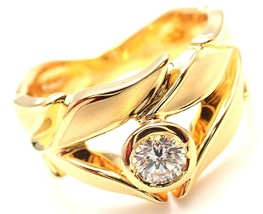 New! Authentic Carrera Y Carrera 18k Mi Princes Greco Roman Diamond Crown Ring - £2,468.48 GBP