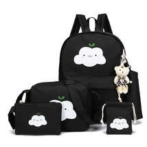 Ckpack girls canvas backpacks casual children school bags ladies knapsack for teenagers thumb200