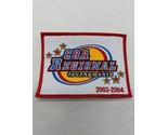 COA Regional Tournaments 2003-2004 4&quot; Embroidered Iron On Patch - £16.81 GBP