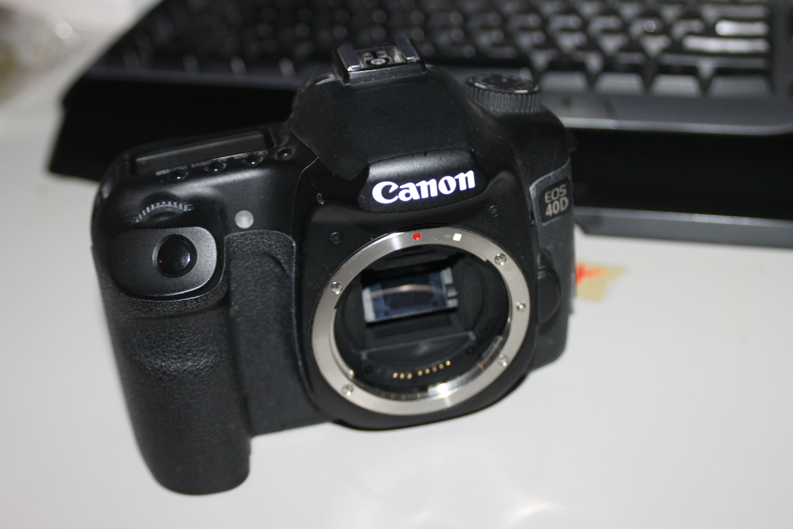 Canon EOS 40D 10.1MP Digital SLR Camera- Black DS126171 BODY FOR PARTS AS IS #3 - £77.90 GBP