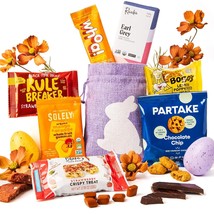 Vegan Easter Candy Gift Bag Prefilled Easter Basket Stuffers w Vegan Eas... - £26.98 GBP