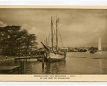 Port of Semarang Java Postcard Royal Packet Navigation  - $17.82