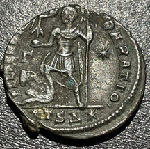 351-354 Ad Romain Impérial Constantius II AE Centenionalis 4.4g Thessalonica - £79.12 GBP