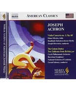 Joseph Achron: Violin Concerto/Golem Suite (Milken Archive of American J... - £5.55 GBP