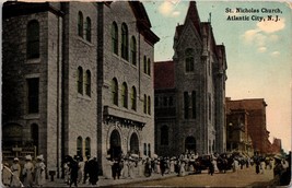 St. Nicholas Church Atlantic City New Jersey Postcard Posted - $10.00