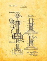 Toy Speaking Phone Patent Print - Golden Look - $7.95+