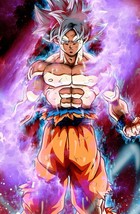 Goku Ultra Instinct Mastered Poster | Exclusive Art | DBZ | NEW | USA - £15.79 GBP