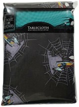 Disney Vinyl Tablecloth The Nightmare Before Christmas 60x102” Black New - £10.59 GBP