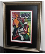 Pablo Picasso Still Life on Pedestal Limited Edition Framed 32 x 40 Prin... - £589.76 GBP