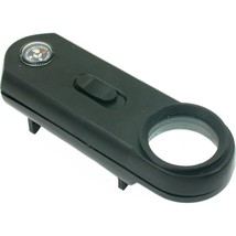 ILLUMINE 10x Illuminated Magnifier with Built-In Compass &amp; 1/2&quot; Folding Legs - £9.29 GBP