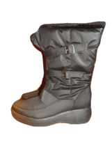 Women&#39;s Size 13,Worn Once,Rugged Outback Snowboots,Easy On/Off Hook &amp; Loop Strap - £31.69 GBP