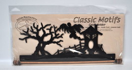 Classic Motifs 12 Inch Haunted House Craft Holder - £19.23 GBP