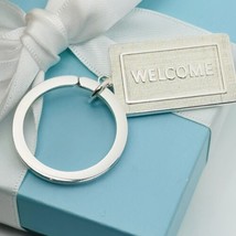 Tiffany &amp; Co Welcome Home Key Ring Chain Realtor Gift New House in Silver - $225.00