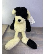 Manhattan Toy Black Cream Dog Plush Ragalang Stuffed Animal 19” Vintage ... - £57.01 GBP