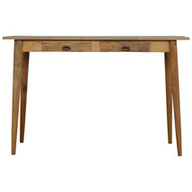 Artisan Furniture Nordic Style Writing Desk with 2 Drawers - £272.85 GBP