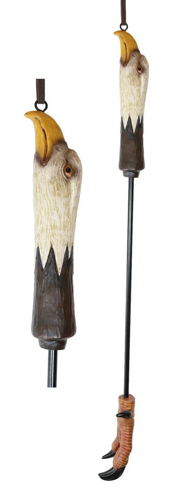 Bald Eagle Head Talons Long Reach Hand Back Scratcher Wall Hanging Figur... - $25.99