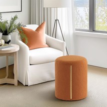 Get Set Style Modern Round Ottoman, Multifunctional Vanity Stool Chair,,... - $116.99