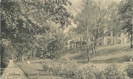 Auburndale Massachusetts 1916 Cushman Hall Lasell Seminary postcard 5570 - $5.49