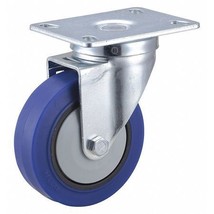 Plate Caster,4&quot; Wheel Dia.,264 Lb. Load - £19.65 GBP