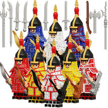 8pcs The Eight Banners The Qing Dynasty Army Soldiers Minifigures Set - £15.71 GBP