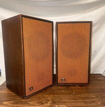 Vintage The Fisher Model 8 Speakers + Original Speaker Wire | Tested - $230.06 CAD