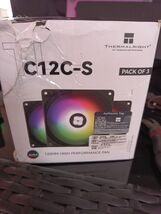 TL-C12C-S X3 CPU Fan 120mm ARGB Case Cooler Fan, 4pin PWM Silent Compute... - $18.62