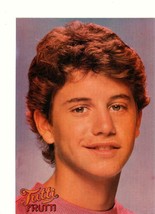Kirk Cameron teen magazine pinup clipping Tutti Frutti rare close up 1980&#39;s - $5.00