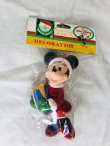 MINNIE MOUSE Santa - Vintage KURT ADLER  Christmas Ornament Sealed - DISNEY - $19.66