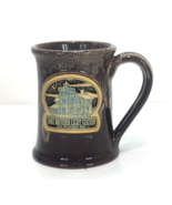 Deneen Pottery San Francisco Bay East Brother Light Station Coffee Mug Cup Used - $23.79
