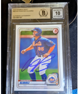 2020 Bowman Draft Francisco Alvarez  BGS 10 Rookie RC NY Mets autograph ... - $299.00