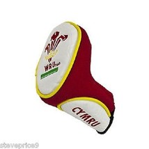 WALES RUGBY WRU, EXTREME PUTTER OR HYBRID GOLF HEADCOVER - $34.25