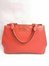 Michael Kors Neon Pink/Gold Leather Shoulder/Handbag Purse *Brand New, No Tag* - £131.53 GBP