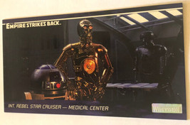Empire Strikes Back Widevision Trading Card 1995 #142 Medical Center C-3PO - $2.48