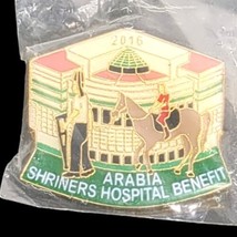 Arabia Shriners Hospital Benefit 2016 NOS Lapel Hat Pin Shriners Parade ... - $6.76